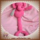 PREMAMAN NATTOU SOS DOUDOU ELEPHANT GRIS ROSE HOCHET