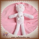 BOUT'CHOU MONOPRIX SOS DOUDOU CHAT ROSE POIS GRIS BEBE