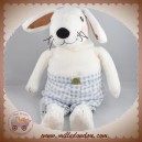 IKEA SOS DOUDOU LAPIN BLANC SHORT VICHY BLEU SKOGSHARE