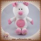 LUMINOU DOUDOU PELUCHE COCHON ROSE JEMINI