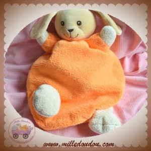 NOUNOURS SOS DOUDOU CHIEN LAPIN BEIGE CORPS ORANGE