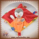 NICOTOY SOS DOUDOU OURS T'CHOUPI PLAT ROUGE ORANGE ETIQUETTES