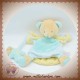 DOUDOU ET COMPAGNIE SOS OURS MENTHE MARIONNETTE BLEU VERT JAUNE DC2570 CUEILLETTE