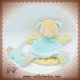 DOUDOU ET COMPAGNIE SOS OURS MENTHE MARIONNETTE BLEU VERT JAUNE DC2570 CUEILLETTE