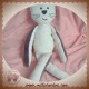 BOUT'CHOU MONOPRIX SOS DOUDOU CHAT ROSE VIOLET 40 CM