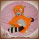 PANDI PANDA SOS DOUDOU PANDA PLAT ORANGE ROND POIS VIOLET