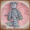 TCF SOS DOUDOU CHAT OURS RAYE VIOLET GRIS TOUT COMPTE FAIT