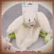 ORCHESTRA SOS DOUDOU LAPIN BLANC PLAT DOS VERT ROND