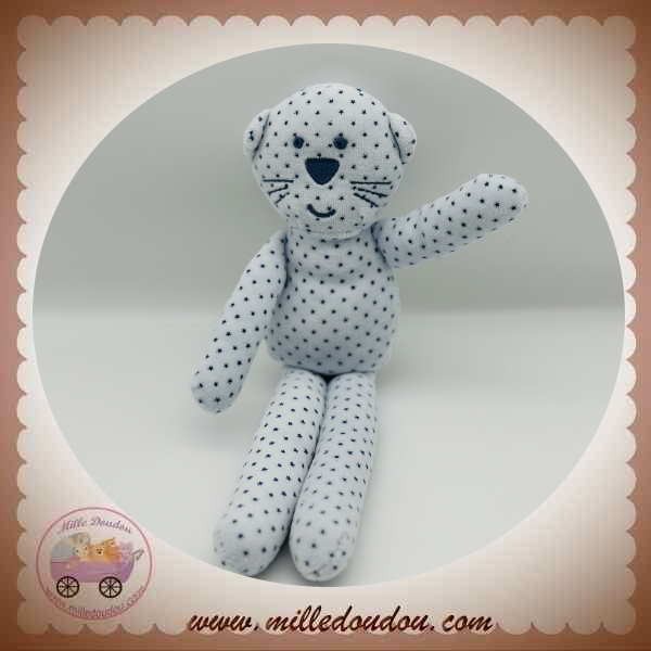 DOUDOU MOUCHOIR RATON LAVEUR VELOURS DOUX