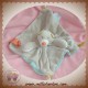 MOULIN ROTY SOS DOUDOU OURS PLAT TAUPE BISCOTTE POMPON ATTACHE TETINE
