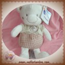 MOTS D'ENFANTS SOS DOUDOU VACHE GIRAFE BEIGE MARRON REMBOURRE OISEAU