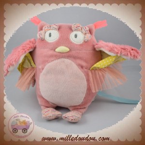 MOULIN ROTY SOS DOUDOU HIBOU ROSE RIBAMBELLE MUSICAL