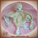 BOUT'CHOU MONOPRIX SOS DOUDOU OURS PLAT BEIGE SAVANE ETIQUETTES