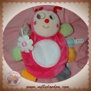 KALOO DOUDOU ET COMPAGNIE SOS DOUDOU COCCINELLE MARIONNETTE ROSE BLANC FLEUR