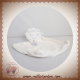 KIMBALOO SOS DOUDOU NUAGE JAMBES BLANC MOUCHOIR A POIS VIOLET ROUGE