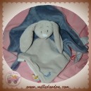 NOUKIE'S SOS DOUDOU LAPIN BAO WAPI GRIS PLAT ETIQUETTES