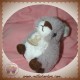 HISTOIRE D'OURS SOS DOUDOU LAPIN GRIS BLANC MARRON HO2540 LAPIDOUX