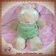 NOUKIE'S SOS DOUDOU HIPPOPOTAME HIPPOUM BEIGE VERT 25 CM