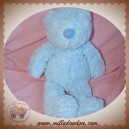 JELLYCAT SOS DOUDOU OURS POIL BLEU JELLY KITTEN