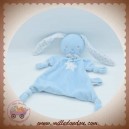 TEX SOS DOUDOU LAPIN BLEU PLAT ETOILE ARGENT