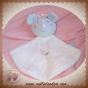 SUCRE D'ORGE DOUDOU SOURIS GRISE PLAT ROSE LOVE ETOILE