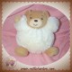 KALOO SOS DOUDOU OURS BEIGE BOULE POIL ECRU MEC