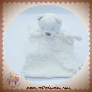 NICOTOY SOS DOUDOU OURS BLANC PLAT RELIEF