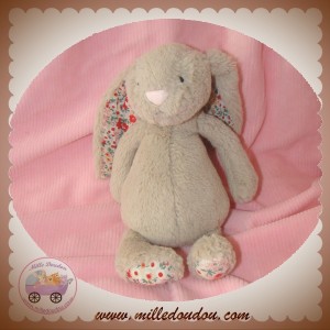 Jelly cat - Doudou lapin rose (medium) – Yoti Boutique