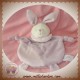 BABYNAT BABY NAT SOS DOUDOU LAPIN PLAT VIOLET MAUVE BALLON