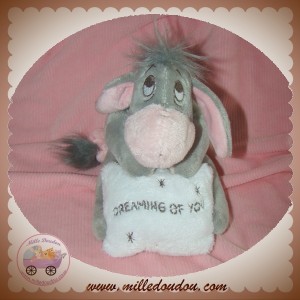 DISNEY SOS DOUDOU BOURRIQUET GRIS ROSE OREILLER DREAMING