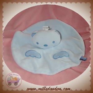 SUCRE D'ORGE SOS DOUDOU OURS PLAT ROND BLEU NUAGE