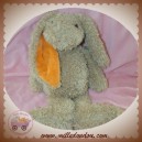 HAPPY HORSE SOS DOUDOU LAPIN BEIGE ORANGE PETIT POIL