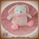 CMP SOS DOUDOU LAPIN BLANC BOULE ROSE FLEUR