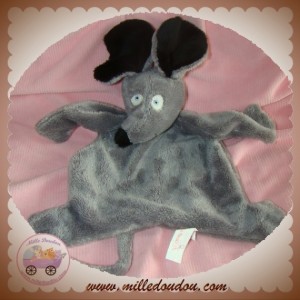 RAYNAUD LES PETITES MARIE SOS DOUDOU SOURIS PLATE GRISE