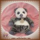 HISTOIRE D'OURS SOS DOUDOU PANDA NOIR BLANC 24 cm