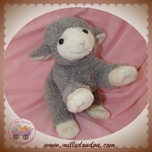 GIPSY SOS DOUDOU MOUTON BOUCLETTE GRIS ECRU