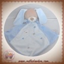 AUCHAN SOS DOUDOU LAPIN BEIGE PLAT LOSANGE BLEU ETOILE