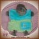 BABYNAT BABY NAT SOS DOUDOU HIPPOPOTAME VERT MARIONNETTE H COMME