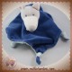 LILLIPUTIENS SOS DOUDOU LOUP PLAT MOUTON BLEU