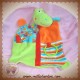 BABY CLUB C&A SOS DOUDOU CROCODILE PLAT VERT ORANGE ANNEAU