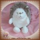 TEX SOS DOUDOU HERISSON BLANC MARRON CHINE 18 cm