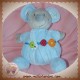 NICOTOY SOS DOUDOU SOURIS GRISE BOULE BLEU OISEAU