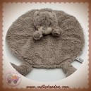 LA GALLERIA SOS DOUDOU OURS GRIS TAUPE PLAT ROND BEIGE