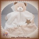 KIMBALOO SOS DOUDOU OURS PLAT BLANC BEIGE ETOILE 