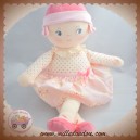 COROLLE SOS DOUDOU POUPEE HAUT COEUR ROSE JUPE TISSU ROSE