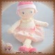 COROLLE SOS DOUDOU POUPEE HAUT COEUR ROSE JUPE TISSU ROSE