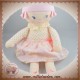 COROLLE SOS DOUDOU POUPEE HAUT COEUR ROSE JUPE TISSU ROSE