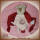 RODADOU SOS DOUDOU CHIEN PLAT BORDEAUX ROSE