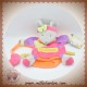 DOUDOU ET COMPAGNIE SOS SOURIS ZOE MARIONNETTE ROSE VIOLET ZIG ZAG DC2560