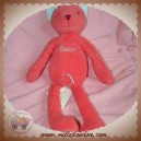 HAPPY HORSE SOS DOUDOU OURS ROUGE ROSE BEAR BIE GIES